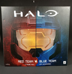 Jazwares Halo Spartan Collection Red Team vs Blue Team 2-pack Gamestop Exclusive