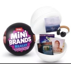 ZURU Mini Brands Really Works Vinyl Capsules Authentic New Sealed Recall Balls