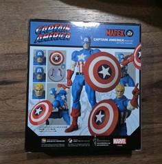 Medicom MAFEX No.217 Captain America Comic Medicom Toy Marvel U.S SELLER – NEW