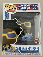 Static Shock 387 ~ DC Heroes: Justice League ~ Funko Pop Vinyl