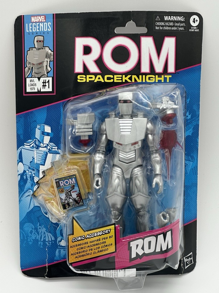 Marvel Legends Rom The Space Knight with ROM Comic Figure NEW🔥Damaged Box READ!