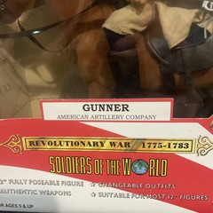 Vintage Solders of the World-Gunner-American Artillery Comp.-Revolutionary War,