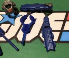 SNAKE EYES (v58) G.I. Joe Retaliation Hasbro Weapon Parts Lot F10 985U