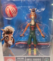 Goat The Movie Thorns Will Harris 5″ Action Figure with Roarball Jada New