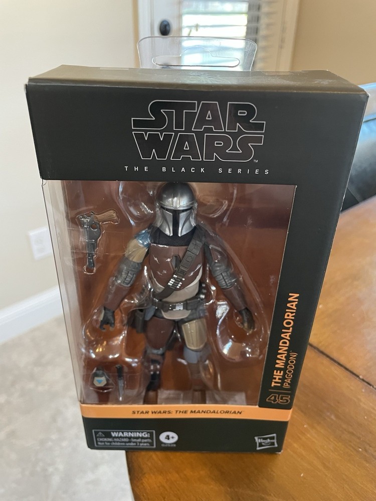HASBRO STAR WARS BLACK SERIES MANDALORIAN (PAGODON) ACTION FIGURE #45 NEW SEALED