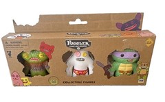 Fuggler Collectible Figures Set 3-Pack Ugly Monsters TMNT Multicolor Ages 6+