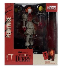 McFarlane Movie Maniacs 2026 It Welcome To Derry Pennywise 6” Figure 1 Of 7,400