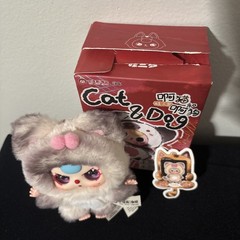 BB3 Baby Three Cats and Dogs Confirmed Yellow Cookie Cat Special Eyes New