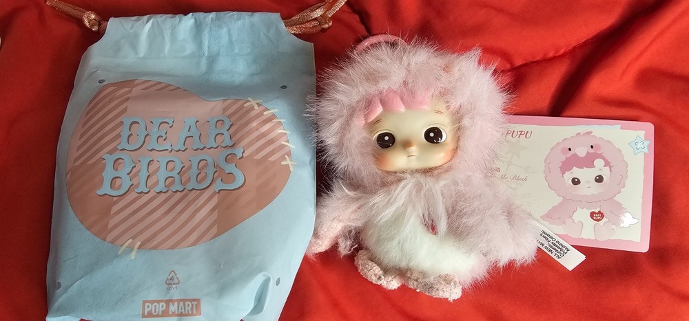 Pop Mart Dear Birds Hacipupu Make Me Blush Confirmed Open Bag