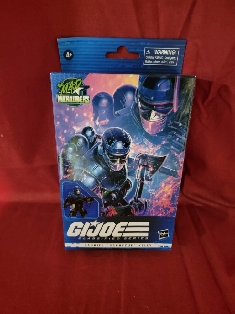 GABRIEL “BARBEQUE” KELLY #58 G.I. Joe Classified Series 6″ Action Figure