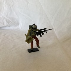 GI Joe action figure 1990 Vtg Bull Horn 100% COMPLETE with accessories