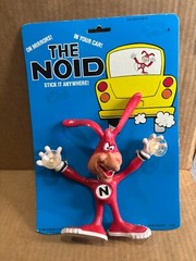Domino’s Pizza Advertising Character THE NOID Bendable Stick-Up Figure MOC 1988