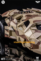Modoking Batman: The Dark Knight 1/12 Camo Color Batmobile Assembly Model Toy