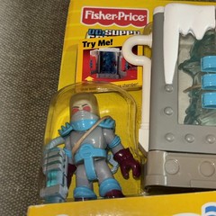 DC. IMAGINEXT FISHER PRICE Super Friends MR. FREEZE Figure & Chamber 2008. New!
