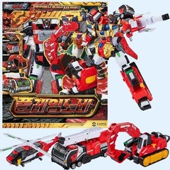 Metal Cardbot FLAMENOVA Fire Car Transformer Robot Toy Figure 2025