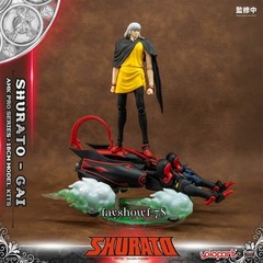 YOLOPARK TenKuu Senki Shurato Kuroki Gai Action Figure 7″ Model Kits Collectible