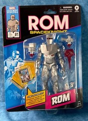 Hasbro Marvel Legends Rom #1 1979 Spaceknight 6″ Figure W/ Comic Prop
