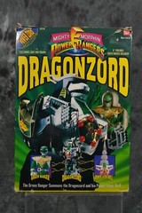 Bandai Mighty Morphin Power Rangers Dragonzord 100% Complete in Box Autographed