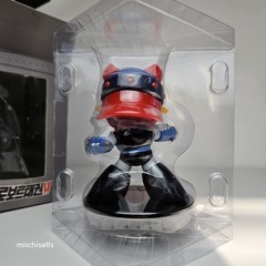 Robot Taekwon V SD Figure V Punch V Center X Dunking Donuts Exclusive Box Damage