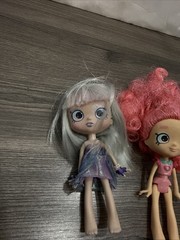 Shopkins 5” Doll Lot Of 3 Multicolored And Styles