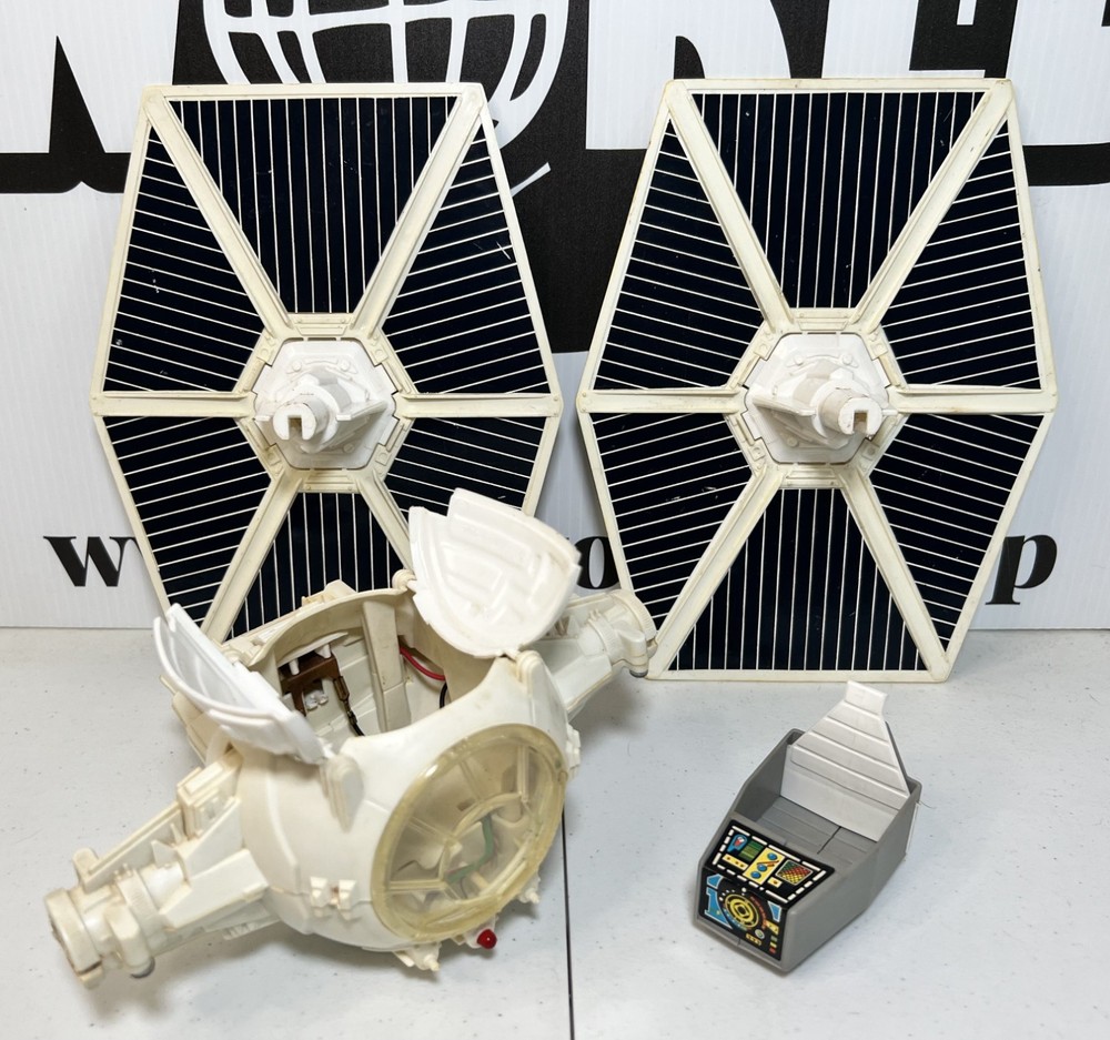 Star Wars Tie Fighter Lot 1978 Vintage Kenner Space Ship Vehicle Spare Parts