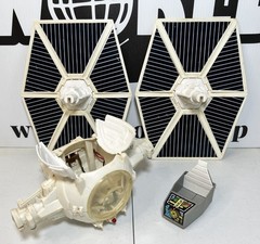 Star Wars Tie Fighter Lot 1978 Vintage Kenner Space Ship Vehicle Spare Parts