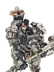 Open Box Joytoy JT2740 Steel Bone 09 Fighting Mecha Silver 1/25 US Seller