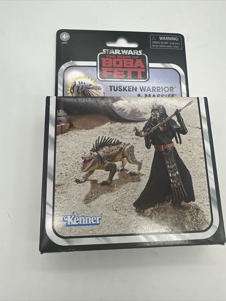 Tusken Warrior and Massiff 3.75-Inch Scale | Star Wars: The Book of Boba Fett