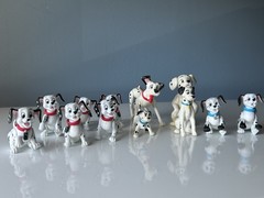 Lot Of 12 Vintage 1990’s Disney 101 Dalmatians PVC Toys Figures Dog
