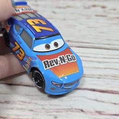 Disney Pixar Cars 3 Desert Race Die-Cast Rev-N-Go Racer #73 Mattel RARE