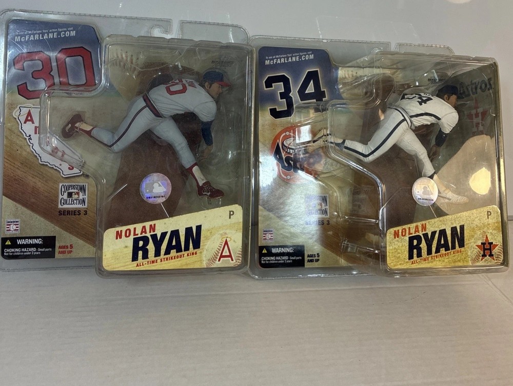 McFarlane Toys Cooperstown Collection Series 3 NOLAN RYAN Baseball Figures-2