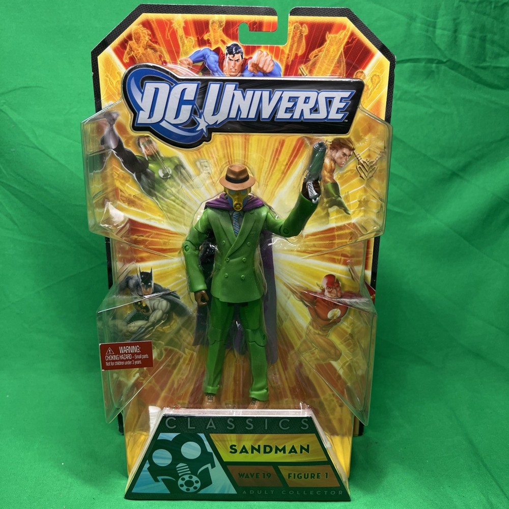 DC Universe Classics Sandman Wave 19 Figure 1 Mattel Adult Collector New Sealed