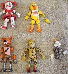 Funko Five Nights at Freddy’s Sister Action Figures Set of 8