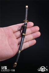 LS2022-10 1/6 Japanese Samurai Sword Knife Model Toy for 12” Action Figure Body