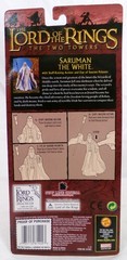 2003 ToyBiz Lord of the Rings Saruman the White Two Towers 6″ Figure New Sealed
