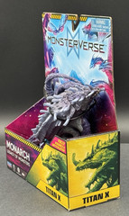 MonsterVerse Godzilla Figure Set Titanus Scylla, Mothra, Titan X & Ion Dragon