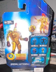 Real Steel Series 1 Deluxe Figures Midas Action Figure Robot, Gold/Red/Black