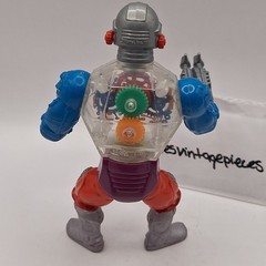 Vtg ROBOTO Motu Masters Of The Universe He-Man Action Figure Wave 4 100% N-15