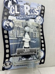 Signed by Jason Mewes CLERKS Movie Action Figure JAY Series 1 2003 GRAPHITTI