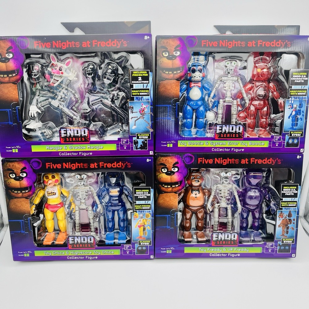 Five Nights at Freddy’s FNAF Endo Series 2 – FULL SET all 4 figures new in box