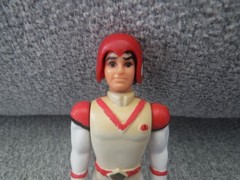 Voltron KEITH figure with RED HELMET Accessory Panosh Place 1984 Vintage