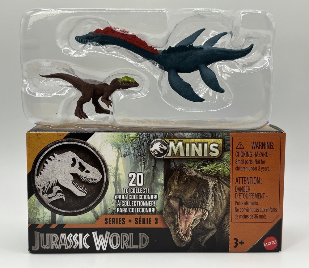 Jurassic World Park Mini STYXOSAURUS LOPHOSTROPHEUS figures LOOSE 2026 Series 3
