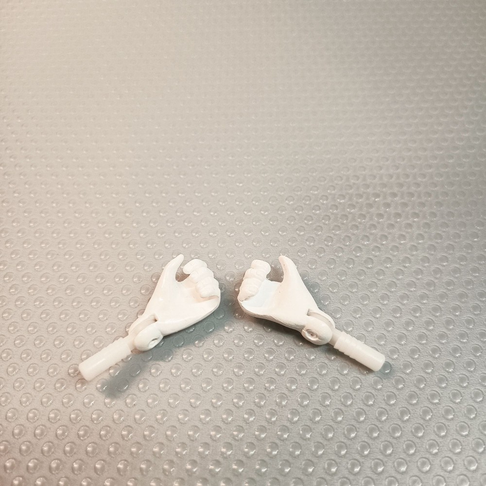 1/6 Scale WHITE HANDS LEFT RIGHT 12″ Action Figure Toy Replacement Part Male