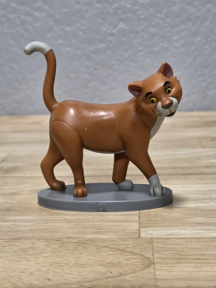 Thomas O’Malley Aristocats Orange Alley Cat PVC Cake Topper