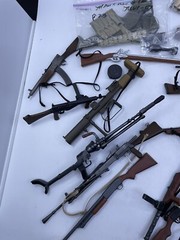 Huge 1/6 Scale Military Weapons Gear Lot Demon, Twizted, Ultimate Solder & More