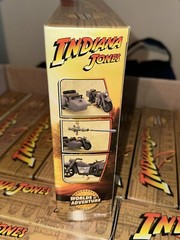 Indiana Jones Worlds Of Adventure w/ Motorcycle And Sidecar Set (29 Available)