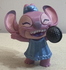 Disney Stitch Friday Night Fun ANGEL PERFORMING Figure NEW *READ*