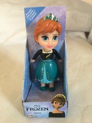 New Disney Frozen 2 Anna Poseable Mini Doll Miniature 3.5″ Figure Queen