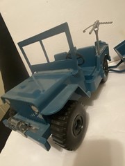 GI JOE 1960S/70S EMPIRE USA AIR FORCE JEEP/TRAILER WITH EQUIPMENT