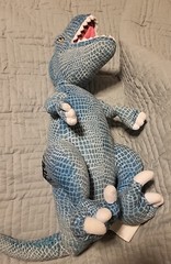 Universal Jurassic World Indominus Rex Dino Plush Dinosaur Toy, 20″ Cartoonish
